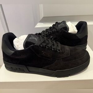 Louis Vuitton Dark Suede Sneakers